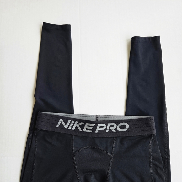 Nike Pro Men's Black Compression Shorts - Picture 2 of 6